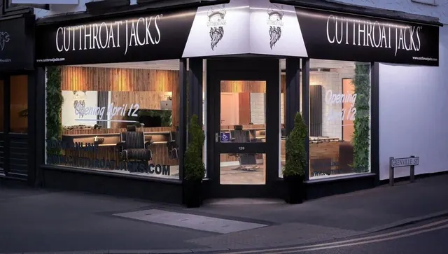 The Cutthroat Jacks shopfront on Castle Street, Edgeley